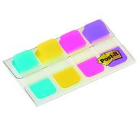 Post-it Index - Pack de 4 x 10 marcadores mini rígidos, colores agua, amarillo,