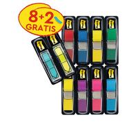 Post-it Index Small Flags,Value Pack, Pack of 8 Pads + 2 Arrow Pads Free, 328 Fl