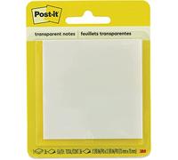 Post-it Notas adhesivas transparentes: 2-7/8 in. anchura (Transparente) / 36-hojas por bloc / 1-paquete