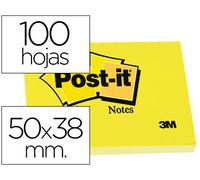 Post-it Notas autoadhesivas Canary Yellow – 12 blocs de 100 hojas (38×51 mm) – Amarillo