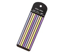 Post It Pegatinas índice de tira larga multicolor, pestañas for escribir y anotar en libros, cinta resaltadora for notas y memoria.(Color-1)