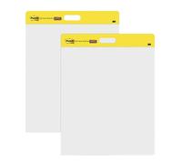 Post-it Super Sticky Bloc De Pared 566, Blanco, 58.4 cm x 50.8 cm, 20 Hojas/Bloc, 2 Blocs/Paquete, 100% PEFC, SGSCH-PEFC-COC-110078