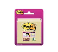 Post-it Super Sticky Cubo De Notas, Canary Yellow, 270 Hojas, 76 mm x 76 mm - No