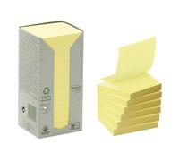 Post-It Z-Notas Recicladas Canary Yellow, Paquete de 16 Blocs de Notas, 100 Hoja