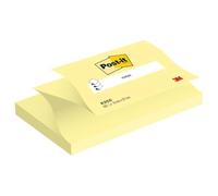 Post-it Notas Canary Yellow - Paquete de 12 Blocs, 100 Hojas por Bloc (51 mm x 38 mm) - Color Amarillo - Notas Autoadhesivas para Listas de Tareas y Recordatorios