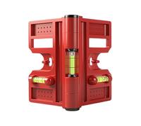 Post Leveler Tool - 18x12.3x1cm Pipe Level, Fence Leveling Tool | Magnetic Folding Adjustable Utensil For Window Installation Ceiling Furniture Assembly Flooring Repair Fixing Countertop