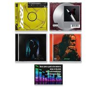 Post Malone 4 Explicit Studio Albums Complete Discography: Stoney / Beerbongs and Bentleys / Hollywood's Bleeding / Twelve Carat Toothache with Bonus Art Card