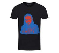 Post Malone - T-Shirt # L Unisex Black # Red & Blue Photo
