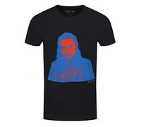 Post Malone - T-Shirt # S Unisex Black # Red & Blue Photo