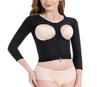 Post Quirúrgico Moldeador de Brazos para Mujer Mangas de Compresión Banda de Apoyo para Los Senos Tops Moldeadores Más Delgados Chaleco Corrector de Postura de Liposucción