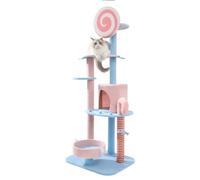 Post Scratching Post Cat Scratching Post Modern Wooden Cat Tree Tower for Room Cats, Cat Climbing Furniture, Sisal Scratching Posts Cat Scratching Post Climbing Tree