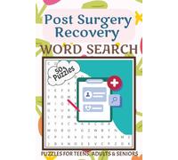 Post Surgery Recovery Word Search Puzzle Book: Word Searches with Easy to Read Print for Post Op Healing, Beat Boredom and More | 6x9 inches, 110 ... Soon Gifts for Recovery and Mind Relaxing