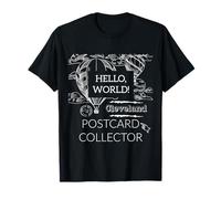 Postal Coleccionista Deltiólogo Hobby Art Travel Cleveland Camiseta