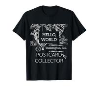 Postal Coleccionista Deltiólogo Hobby Travel Washington D.C. Camiseta