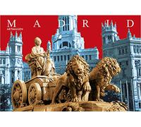 Postal Madrid Cibeles-Correos 16x11 cm.