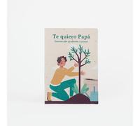 Postal Plantable - Te quiero papá | Con semillas de manzanilla y sobre vegetal | Un regalo original y lleno de vida | Resetea