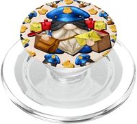 Postal Worker GNOME Pattern For Mail Carrier Cute Mailmen PopSockets PopGrip para MagSafe