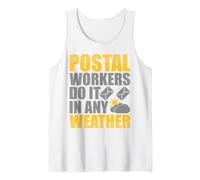 Postal Workers Do It In Any Weather Camiseta sin Mangas