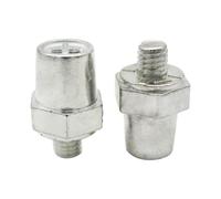 Postales de Carga del Terminal Lateral de la batería, Poste del Lado Lado de la batería, Positivo Negativo Batería Side Adaptador Terminal Post Terminal, Conector de Carga de aleación de Plomo par