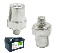 Postales de Carga del Terminal Lateral de la batería, Poste del Lado Lado de la batería, Positivo Negativo Negativo Post Adaptador de, Paquete de 2, Conector de Carga de aleación de Plomo