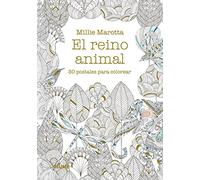 Postales. El reino animal.: 30 postales para colorear (GENERICA)