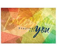 Postales - Oración - todas las edades - Orando por ti (paquete) de 25) ...