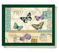 POSTCARD BUTTERFLY Bean Bag Cushion LAP TRAY Laptop Tray BY CREATIVE TOPS