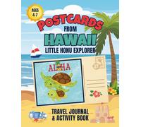 Postcards from Hawaii: Little Honu Explorer Travel Journal & Activity Book