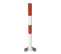 Poste barrera de acero Moravia, para atornillar, Ø 76 mm