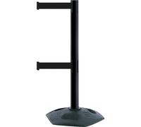 Poste barrera de cinta Heavy Duty Dualline extensión de banda 2300 mm, UE 2 unid.