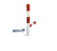 Poste barrera de perfil cuadrado Moravia, para encementar