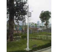 Poste Cámara Vigilancia Polo de cámara de Seguridad a Prueba de Intemperie para el Exterior, Columna del Polo de vigilancia de Montaje en Tierra(157.5in/400cm)