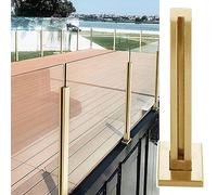 Poste de abrazadera para barandilla de escalera, balaustres, columna de conexión para porche/valla de piscina, soportes de soporte, diseño Ele para decoración del hogar