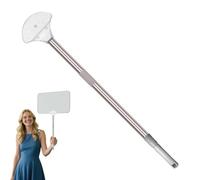 Poste de acero inoxidable - Barra de retención de panel, sistema de bienvenida de banner, soporte de exhibición de carteles | Configuración de tienda de exposiciones, uso de eventos de falla