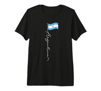 Poste de Bandera de Argentina - Bandera Argentina patriótica Camiseta Premium