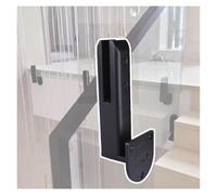 Poste de barandilla de vidrio de acero inoxidable 304 con tapas de vidrio montadas lateralmente, ideal para escalones de piscina y vallas, se adapta a vidrio de 8 a 13 mm de grosor, paquete de 18