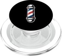 Poste de barbero clásico Estilo Retro Vintage PopSockets PopGrip para MagSafe