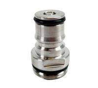 Poste de barril con bola de bloqueo de acero inoxidable 304, rosca macho de 1/2", desconexión rápida for barriles Cornelius y acopladores de cola.(Liquid Post)