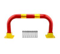 Poste de bolardo de seguridad resistente, barrera de control de tráfico montada en el suelo con tornillo, diseño duradero de 31 x 13 pulgadas para una mayor seguridad y gestión eficaz del tráfico