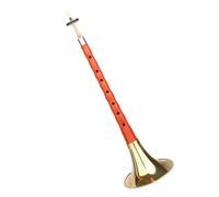 Poste De Caoba D Key Suona Adulto Chino Tocando Instrumento Musical Nacional Suona Kit de Suona(Color:Gold)