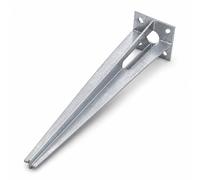 Poste De Cerca Con Base De Inserción 34Mm