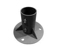 Poste de Cerca de Alambre de Cadena, Brida de Piso, Piezas de Cerca de Alambre de Cadena de Metal para Buzón de 78 mm