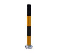 Poste de control tráfico for entradas vehículos, estacionamientos y garajes - resistente a la intemperie(Black,75cm/30in)