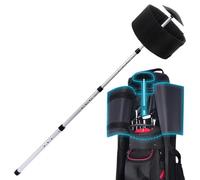 Poste de de Viaje de Golf, Protector Resistente a los Golpes, Ajustable, de Soporte de de Viaje de Golf con Almohadilla, para Almacenamiento de protección, Golfista, jóvenes
