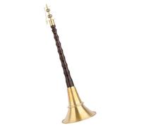 Poste De Ébano con Aro De Cobre para Instrumentos De Viento De Madera Folclóricos Chinos Suona De Melodía Irregular Suona para Principiantes (Color : 28.2cm)