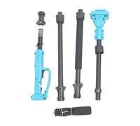 Poste de extensión de podadora eléctrica Kit de tijeras de ramas altas de 4 secciones para batería BL1820 BL1830 BL1840 BL1850 BL1860 con rotación de 180 grados y construcción de