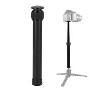 Poste de Extensión para Trípode, Columnas Centrales de Trípode de 2 Secciones, Varilla de Extensión monopié para Montaje en Trípode con Tornillo de 1/4 3/8, Compatible con