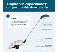 Poste de extensión telescópico para recortadora KS EP8