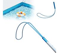 Poste de gancho de seguridad para piscina, poste de rescate telescópico de aluminio, 1-7 m, equipo de emergencia para salvar vidas para piscinas, parques acuáticos, parques infantiles