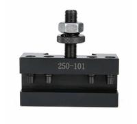 Poste de herramienta de giro de cambio rápido, soporte de torno CNC para brocas de 3/16-1/2 pulgadas, se adapta a 250-100/250-111, construcción de acero para columpio de 10-15 pulgadas, modelo 250-101